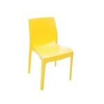Ficha técnica e caractérísticas do produto Cadeira Alice Fosca Amarela Tramontina 92038000