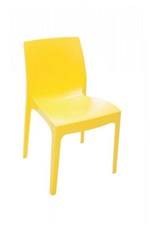 Ficha técnica e caractérísticas do produto Cadeira Alice Satinada Amarela Tramontina 92038000