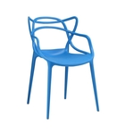 Ficha técnica e caractérísticas do produto Cadeira Allegra Em Polipropileno - Cor Azul
