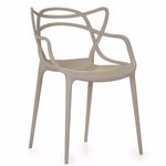 Ficha técnica e caractérísticas do produto Cadeira Allegra Mix Chair Polipropileno Nude - Byartdesign