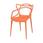 Ficha técnica e caractérísticas do produto Cadeira Allegra Solna Laranja - Or Design - Coral