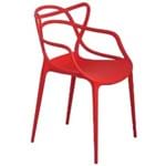 Ficha técnica e caractérísticas do produto Cadeira Allegra Vermelha PP Or Design