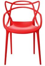 Ficha técnica e caractérísticas do produto Cadeira Allegra Vermelha Rivatti Móveis