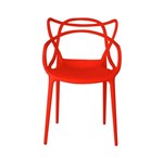 Ficha técnica e caractérísticas do produto Cadeira Allegra Vermelha Rivatti