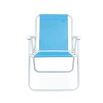 Ficha técnica e caractérísticas do produto 2 Cadeira Alta Aço Sannet Mor Azul