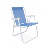 Ficha técnica e caractérísticas do produto Cadeira Alta Azul - Mor