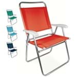 Ficha técnica e caractérísticas do produto Cadeira Alta de Alumínio Mor Master Plus Fashion, Cor Sortida - 2119
