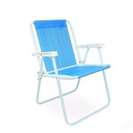 Ficha técnica e caractérísticas do produto Cadeira Alta de Praia Azul MOR 002283
