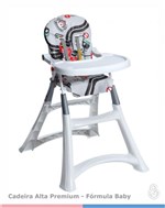 Ficha técnica e caractérísticas do produto Cadeira Alta Premium Fórmula Baby - Galzerano