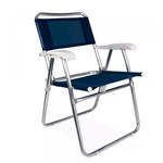 Ficha técnica e caractérísticas do produto Cadeira Alumínio Master Azul - Mor