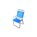 Ficha técnica e caractérísticas do produto Cadeira Aluminio Master Azul
