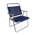 Ficha técnica e caractérísticas do produto Cadeira Alumínio Oversize Azul