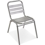 Ficha técnica e caractérísticas do produto Cadeira Alumínio - Prata