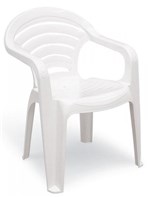 Ficha técnica e caractérísticas do produto Cadeira Angra com Braços Branco - Tramontina