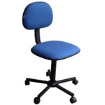 Ficha técnica e caractérísticas do produto Cadeira Assentex Secretaria C/ Base Giratória - Azul