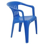 Ficha técnica e caractérísticas do produto Cadeira Atalaia Basic Azul Tramontina 92210070