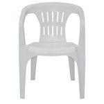 Ficha técnica e caractérísticas do produto Cadeira Atalaia Basic Branca Tramontina 92210010