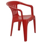 Ficha técnica e caractérísticas do produto Cadeira Atalaia Basic Vermelho Tramontina 92210040