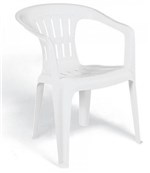 Ficha técnica e caractérísticas do produto Cadeira Atalaia Branca Basic Tramontina 92210010