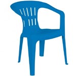 Ficha técnica e caractérísticas do produto Cadeira Atalaia com Braço 92210/070 Azul - Tramontina - Tramontina