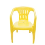Ficha técnica e caractérísticas do produto Cadeira Atalaia com Braços Amarela Basic - Tramontina