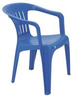 Ficha técnica e caractérísticas do produto Cadeira Atalaia com Braços Azul
