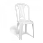 Ficha técnica e caractérísticas do produto Cadeira Atlântida Branca Basic Tramontina 92013010