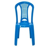 Ficha técnica e caractérísticas do produto Cadeira Atlântida Economy Sem Braços Azul Tramontina 92013070