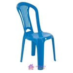 Ficha técnica e caractérísticas do produto Cadeira Atlântida Economy Sem Braços Azul Tramontina
