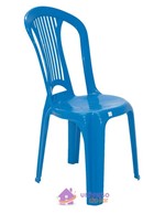 Ficha técnica e caractérísticas do produto Cadeira Atlântida Economy Sem Braços Azul - Tramontina