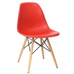 Ficha técnica e caractérísticas do produto Cadeira Axxor Charles Eames Eiffel Dsw - Vermelho
