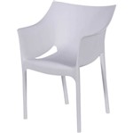 Ficha técnica e caractérísticas do produto Cadeira Bat Branca PP OR Design 1144