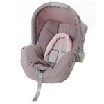 Ficha técnica e caractérísticas do produto Cadeira Bebê Conforto Galzerano Piccolina - 0 a 13kg - Cinza/Rosa