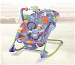 Ficha técnica e caractérísticas do produto Cadeira Bebê Descanso Amigos do Bosque Baby Style - Azul