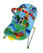 Ficha técnica e caractérísticas do produto Cadeira Bebê Descanso Vibratória Musical Ballagio - Azul - Color Baby