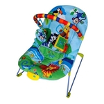 Ficha técnica e caractérísticas do produto Cadeira Bebê Descanso Vibratória Musical Ballagio - Azul