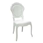 Ficha técnica e caractérísticas do produto Cadeira Belle Époque em Policarbonato Branca Tramontina 92056010