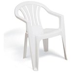 Ficha técnica e caractérísticas do produto Cadeira Bertioga com Braços Branca 92207010 Tramontina - Branco