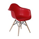 Ficha técnica e caractérísticas do produto Cadeira Bristol em Polipropileno Vermelha - Or Design
