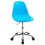 Ficha técnica e caractérísticas do produto Cadeira By Haus com Base Estrela e Assento em Polipropileno - Azul