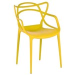 Ficha técnica e caractérísticas do produto Cadeira By Haus Design Italiano em Polipropileno - Amarelo