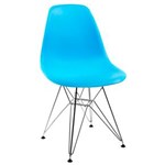 Ficha técnica e caractérísticas do produto Cadeira By Haus Side com Assento em Polipropileno - Azul