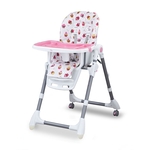 Ficha técnica e caractérísticas do produto Cadeira Cadeirão Alimentação Bebe Cherry - Baby Style Rosa