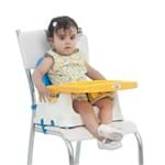 Ficha técnica e caractérísticas do produto Cadeira Cadeirinha Alimentação Bebê Portátil Baby Style Azul