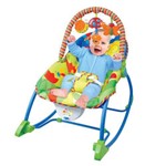 Ficha técnica e caractérísticas do produto Cadeira Cadeirinha Bebê Descanso Vibratória Musical Baby Style Animais