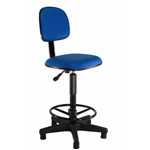 Ficha técnica e caractérísticas do produto Cadeira Caixa Alta Secretária Azul - Balcão - Portaria - Recepção