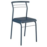 Ficha técnica e caractérísticas do produto Cadeira Carraro Móveis 1708 - Azul