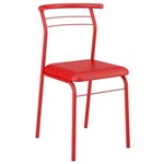 Ficha técnica e caractérísticas do produto Cadeira Carraro Móveis 1708 - Vermelho