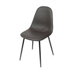 Ficha técnica e caractérísticas do produto Cadeira Charla com Base de Madeira Marrom 85,5x45x40cm - Marrom