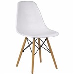 Ficha técnica e caractérísticas do produto Cadeira Charles Eames Design Branca Tl-Cdd-02-2 Trevalla